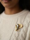 Princely Penguin 'P' Brooch